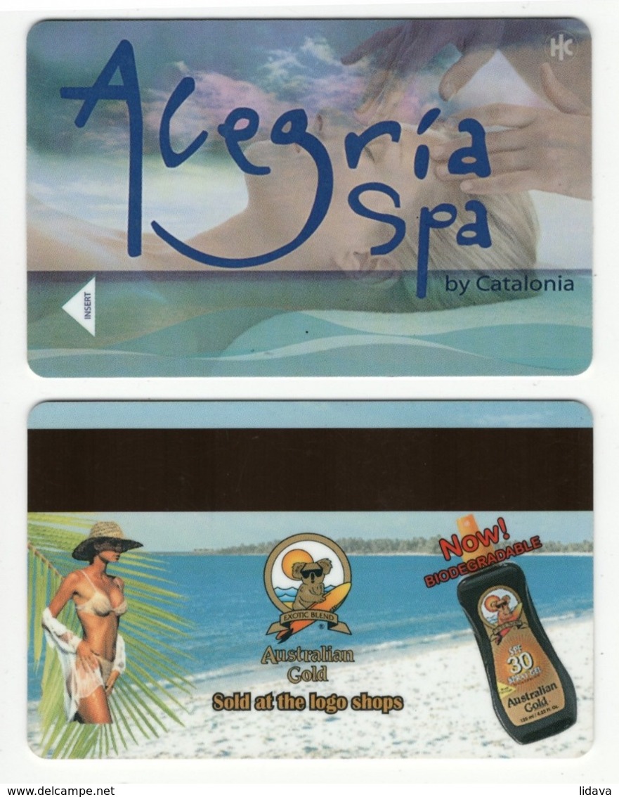 Hotelkey Key Card Hotel Alegria Spa By Catalonia - Hotelkarten