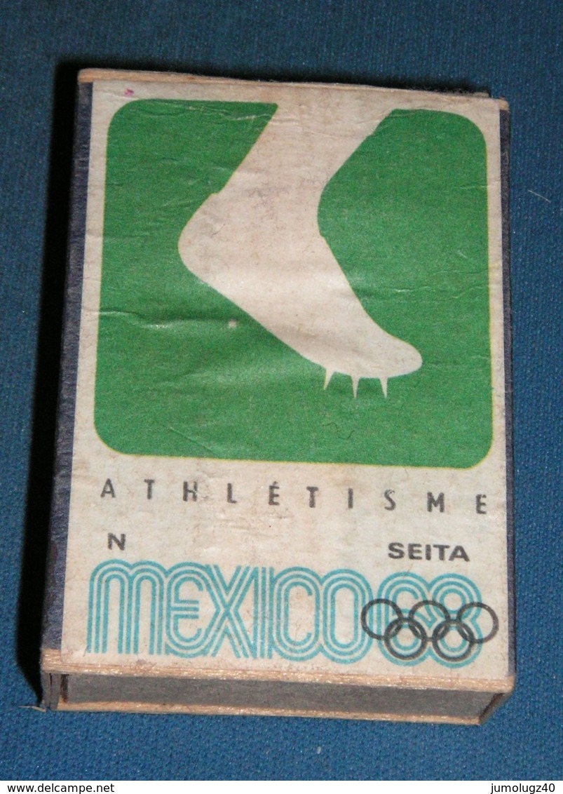 Boite D'allumettes : Mexico 68 : Athlétisme - Boites D'allumettes - Etiquettes