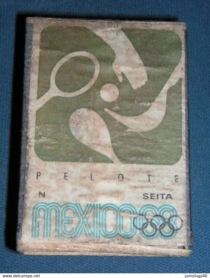 Boite D'allumettes : Mexico 68 : Pelote - Boites D'allumettes - Etiquettes