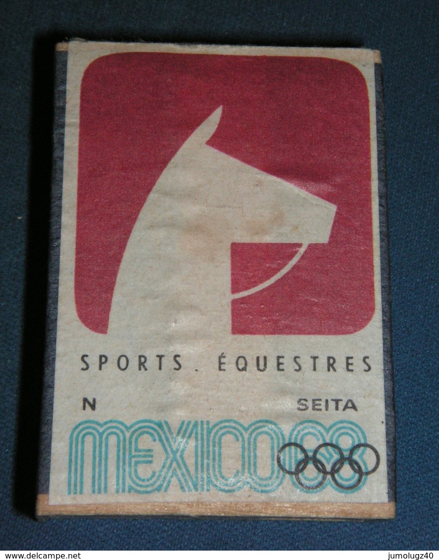 Boite D'allumettes : Mexico 68 : Sports équestres - Boites D'allumettes - Etiquettes