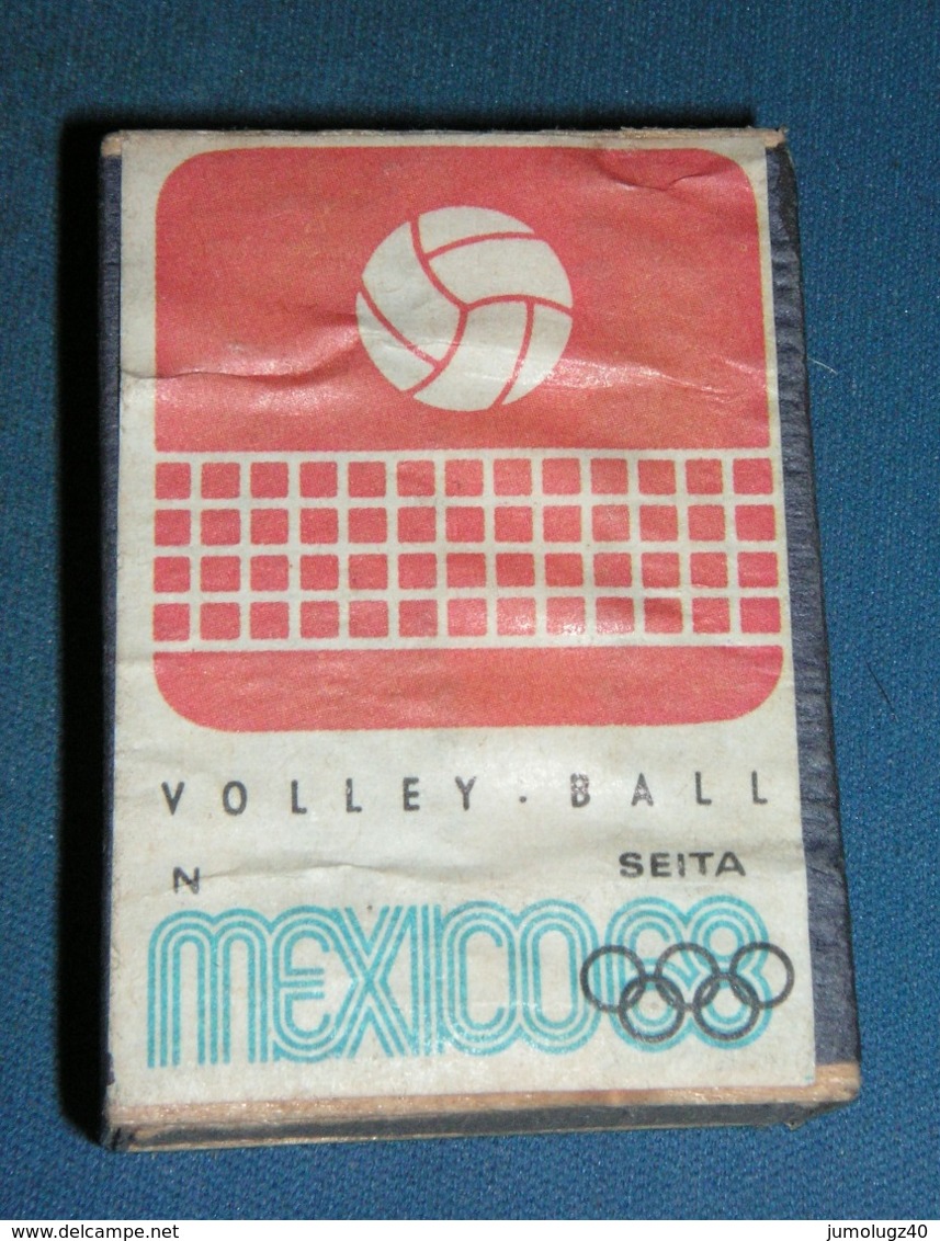 Boite D'allumettes : Mexico 68 : Volley-ball - Boites D'allumettes - Etiquettes