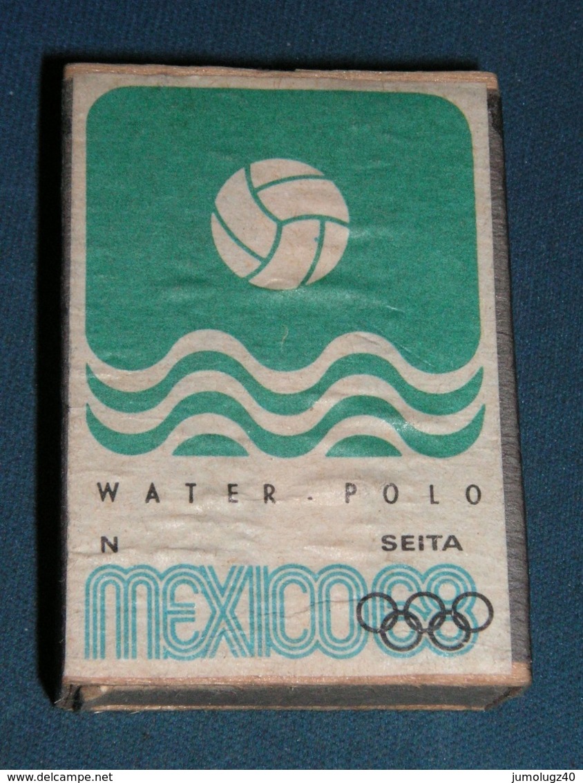 Boite D'allumettes : Mexico 68 : Water-polo - Boites D'allumettes - Etiquettes
