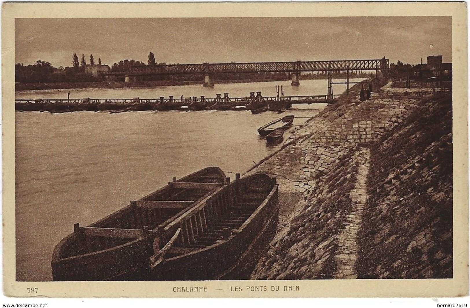 68 Chalampe  Les Ponts Du Rhin - Chalampé