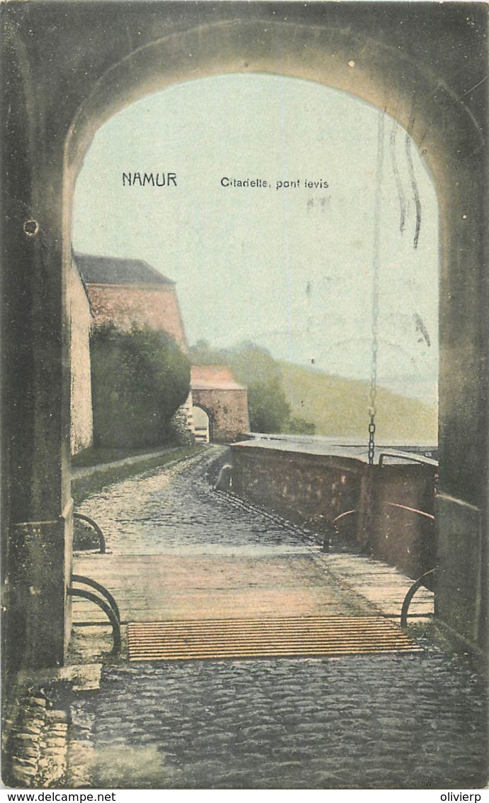 Belgique - Namur - La Citadelle - Le Pont-Levis- Couleurs - Namen