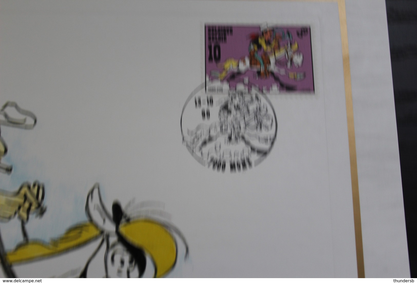 2390 'Lucky Luke' - CEF Feuillet De Luxe - Tirage: 3475 Exemplaires - Bandes Dessinées