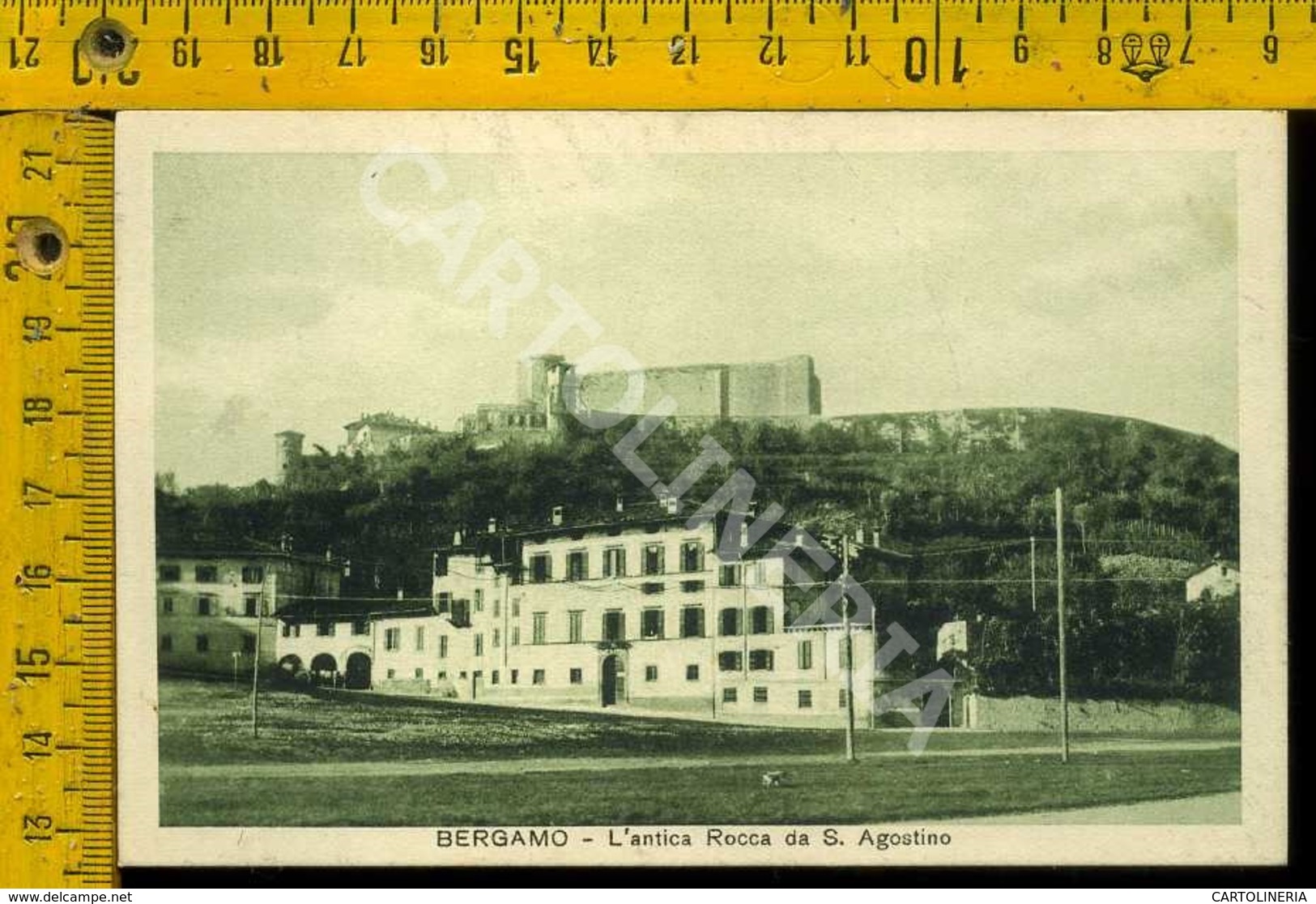 Bergamo L'antica Rocca Di S. Agostino - Bergamo