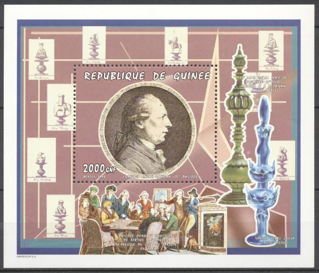 Guinea 1999 - MNH - Chess (249789) - Schach