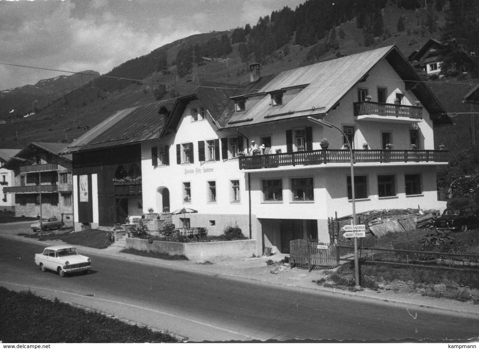 Opel Rekord P II,St. Anton/Arlberg,Pension "Habicher", Ungelaufen - Passenger Cars