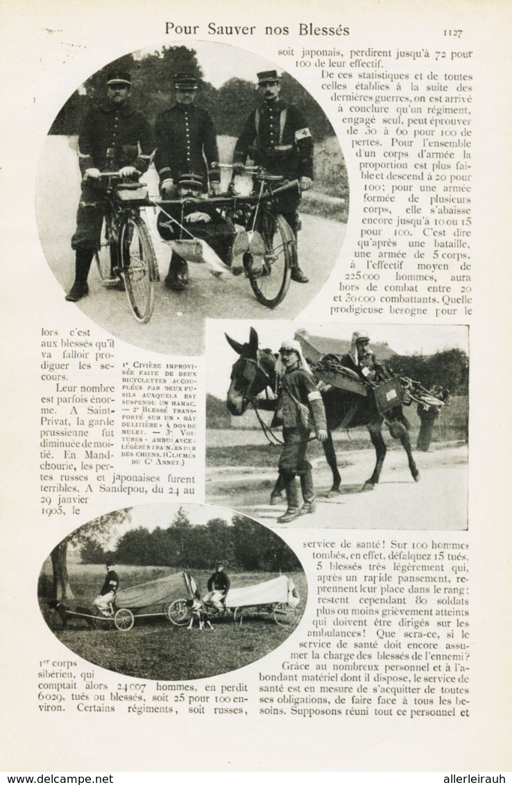 Pur Savoir Nos Blessés /  Article,  Pris D`un Magazine / 1912 - Sonstige & Ohne Zuordnung