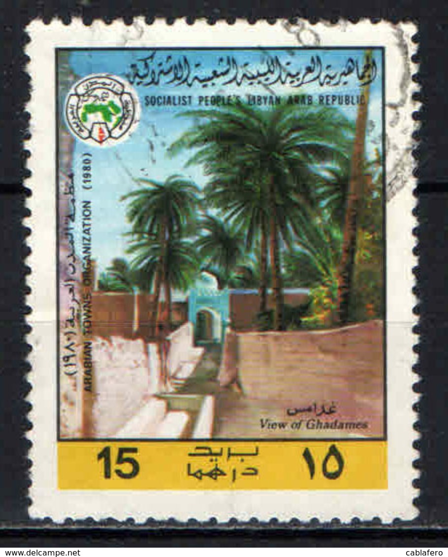 LIBIA - 1980 - Ghadames - USATO - Libia