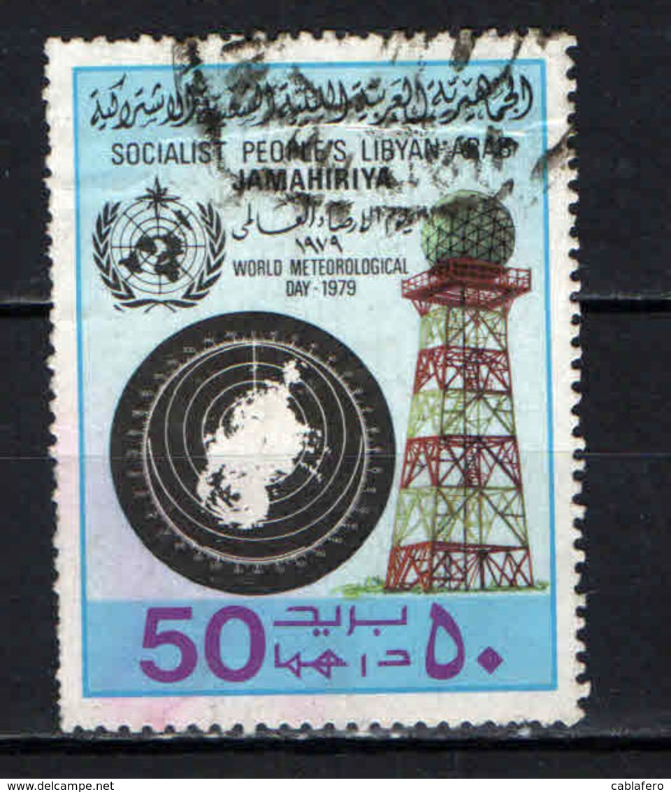 LIBIA - 1979 - World Meteorological Day - USATO - Libia