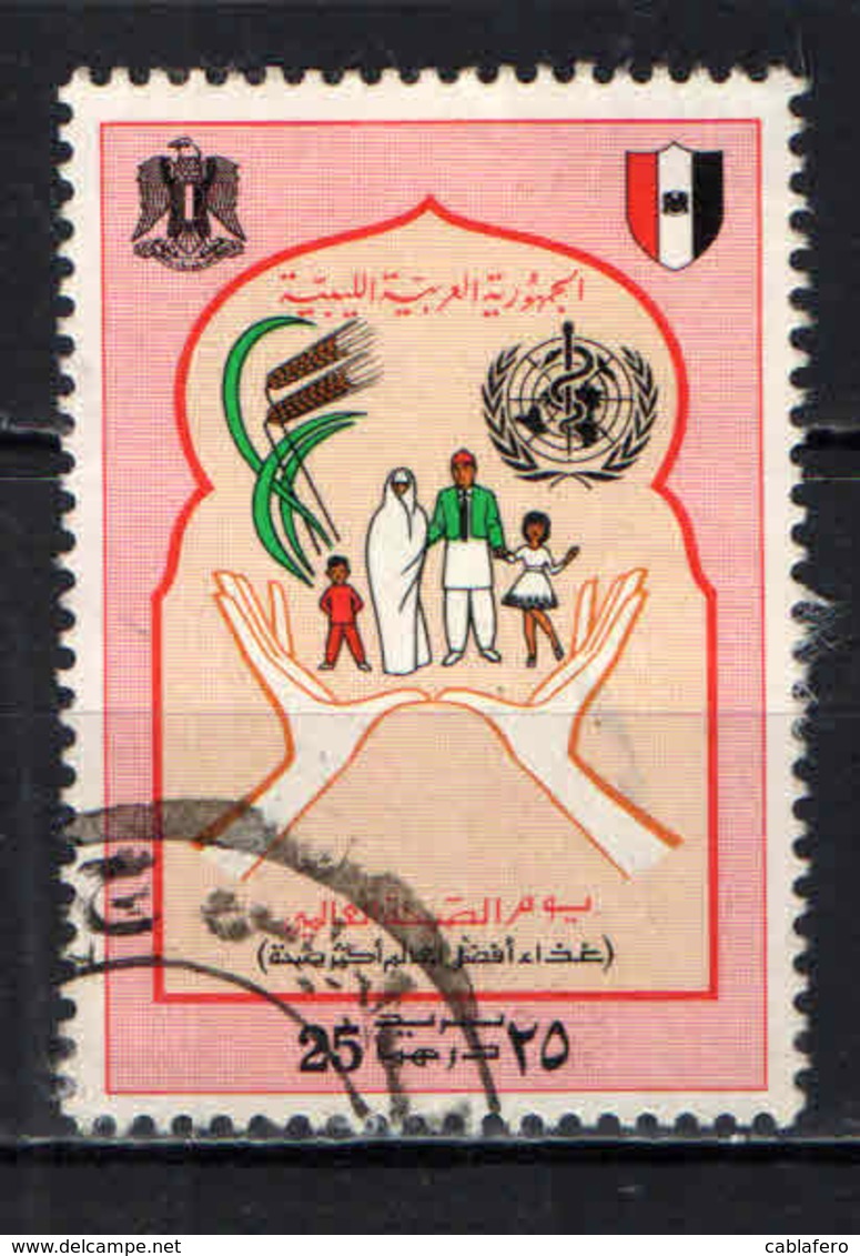 LIBIA - 1974 - World Health Day - USATO - Libia