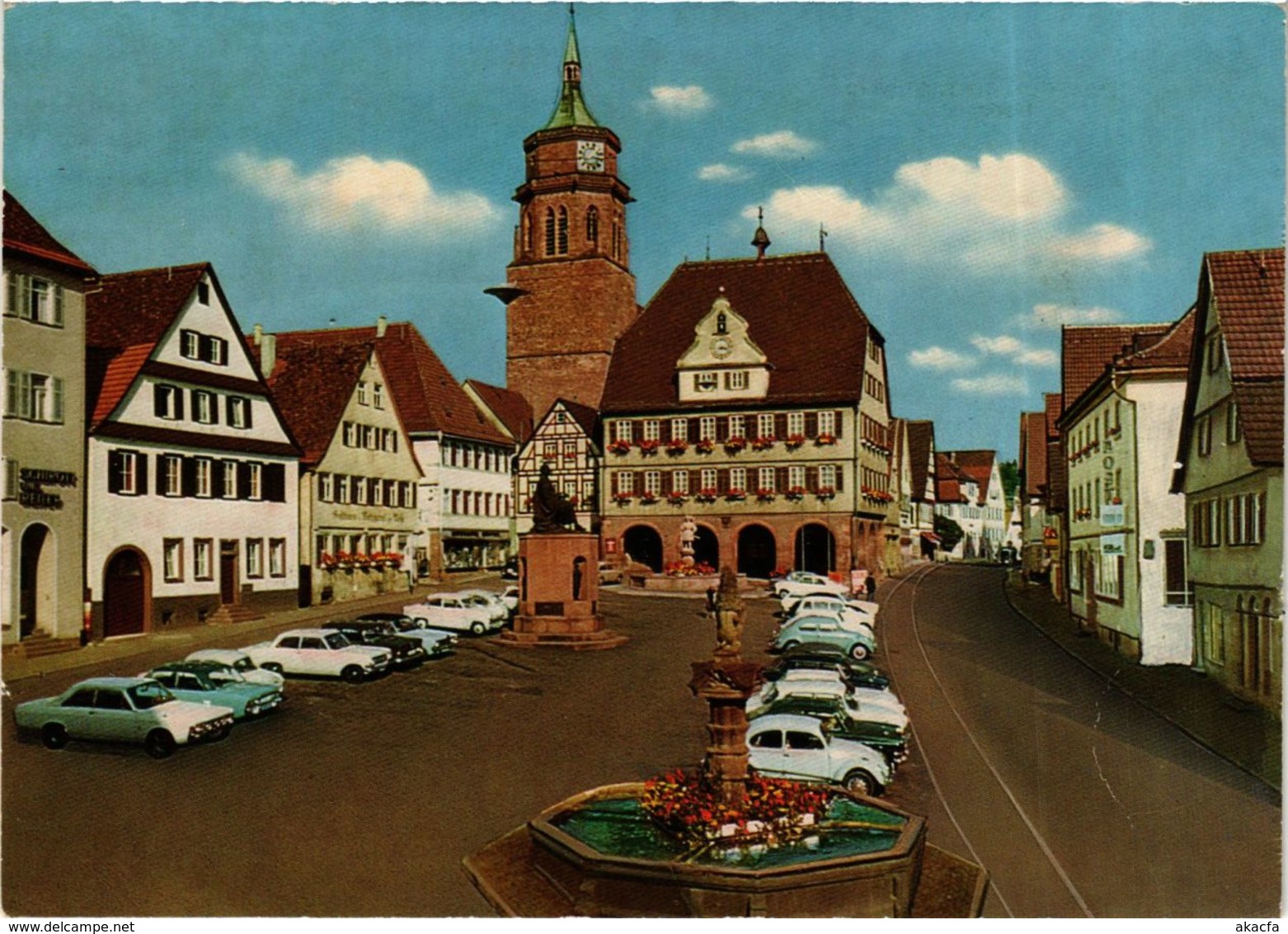 CPA AK Weil Der Stadt Marktplatz GERMANY (932187) - Weil Der Stadt