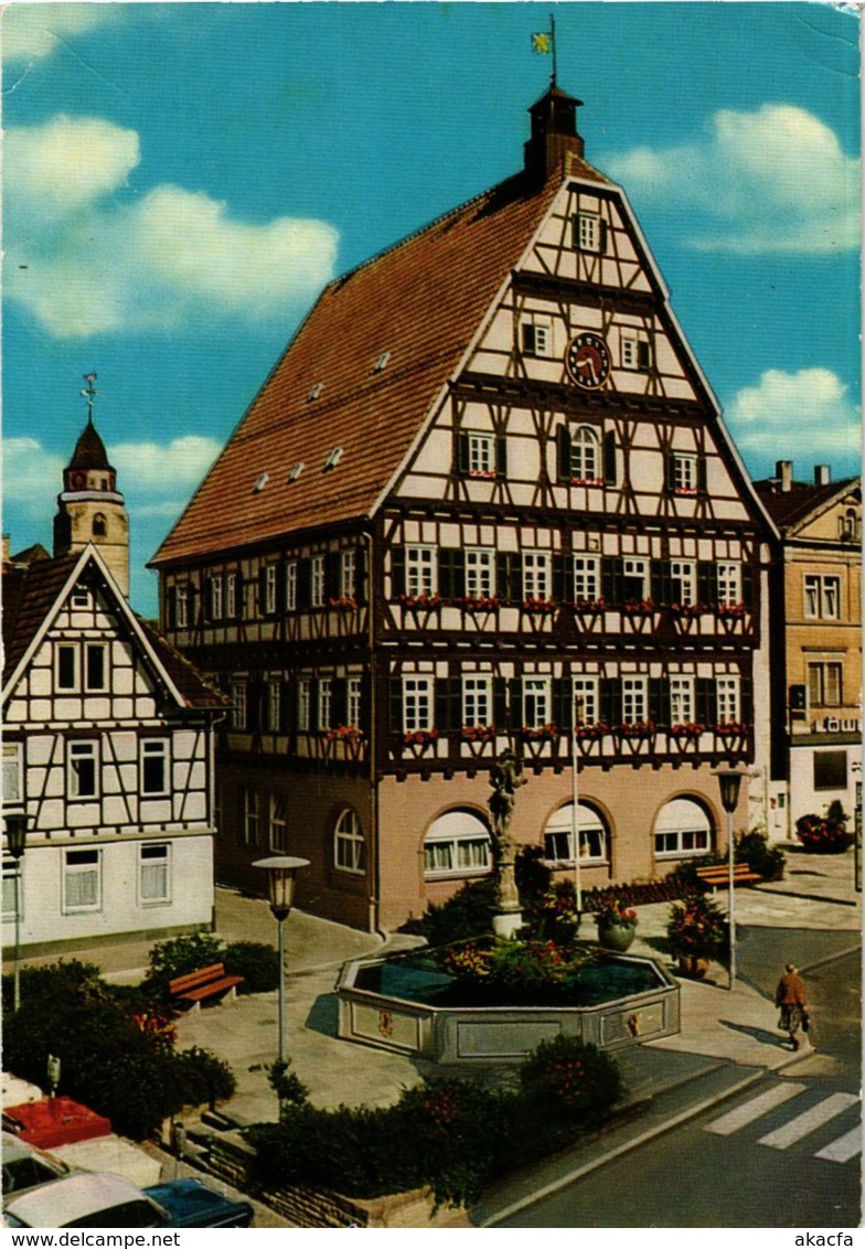 CPA AK Leonberg Rathaus GERMANY (932242) - Leonberg