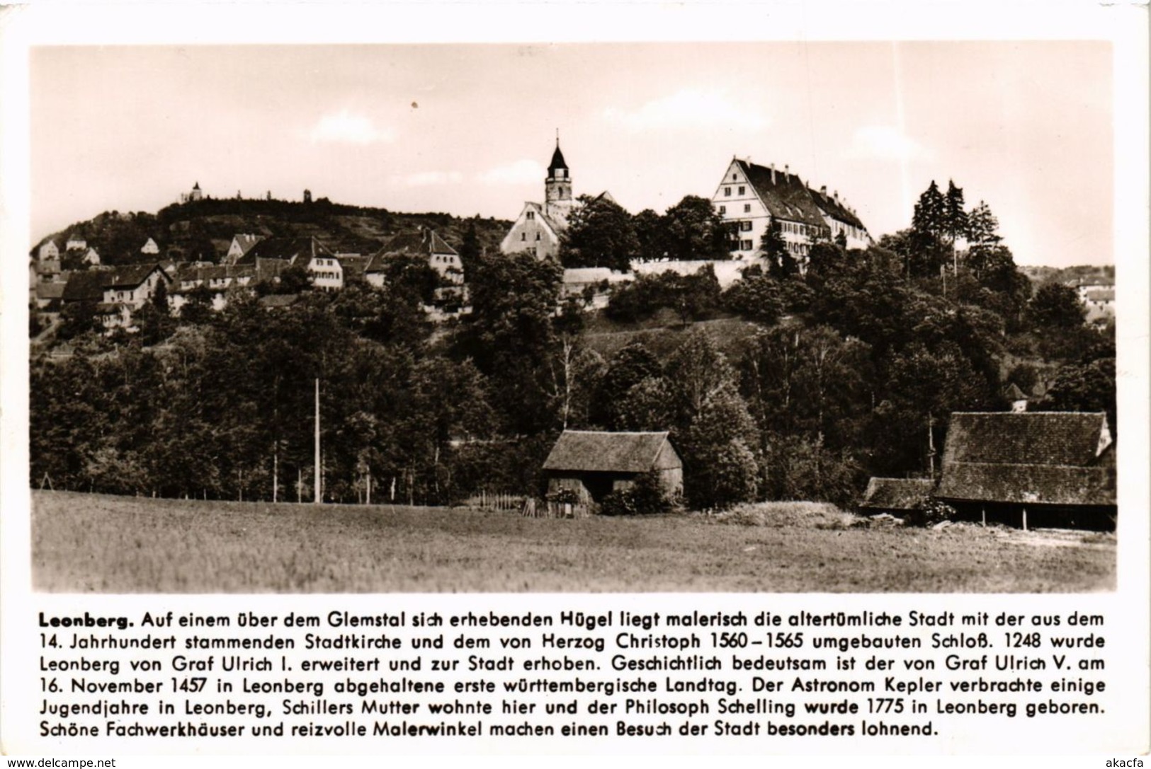 CPA AK Leonberg Vue Generale GERMANY (932255) - Leonberg