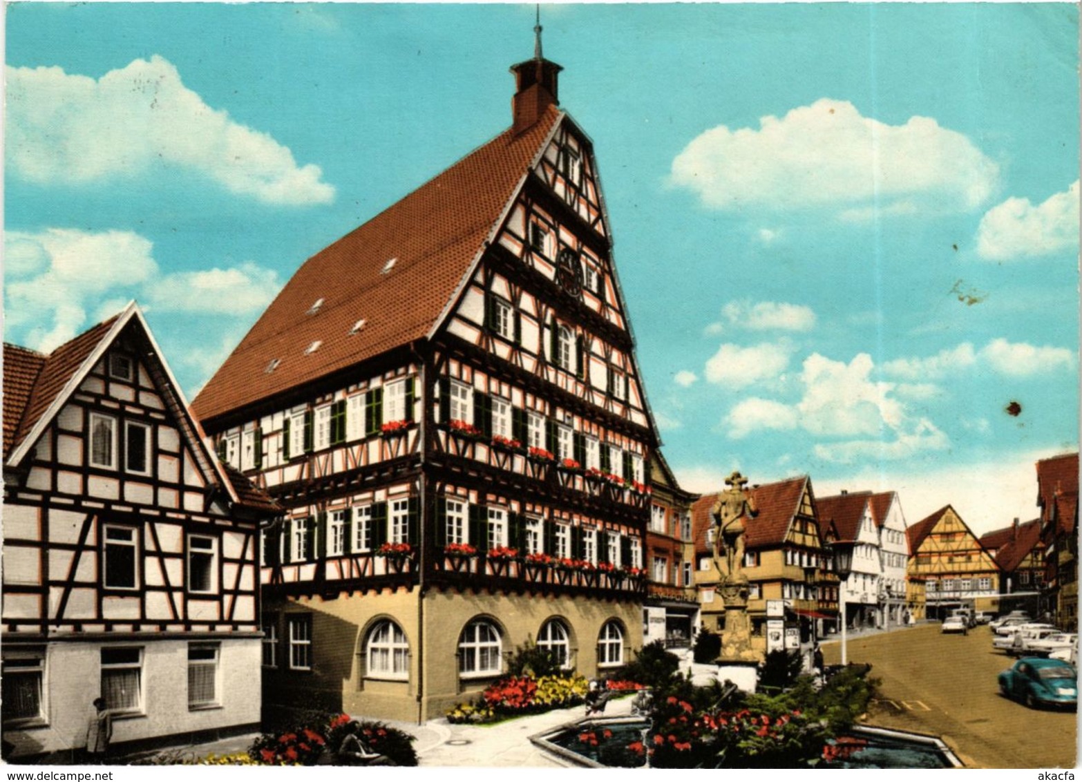 CPA AK Leonberg Marktplatz GERMANY (932262) - Leonberg