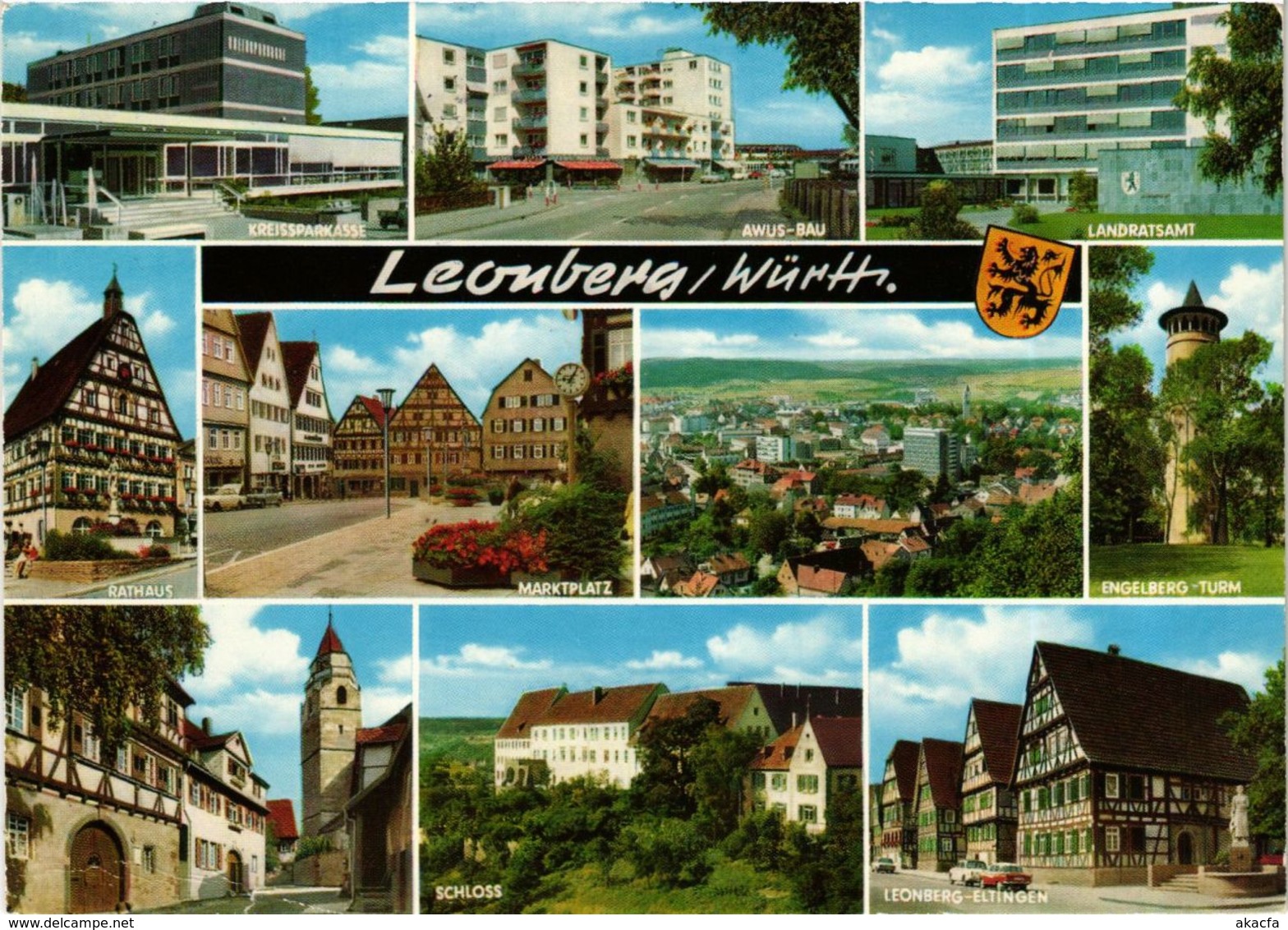 CPA AK Gruss Aus Leonberg GERMANY (932264) - Leonberg