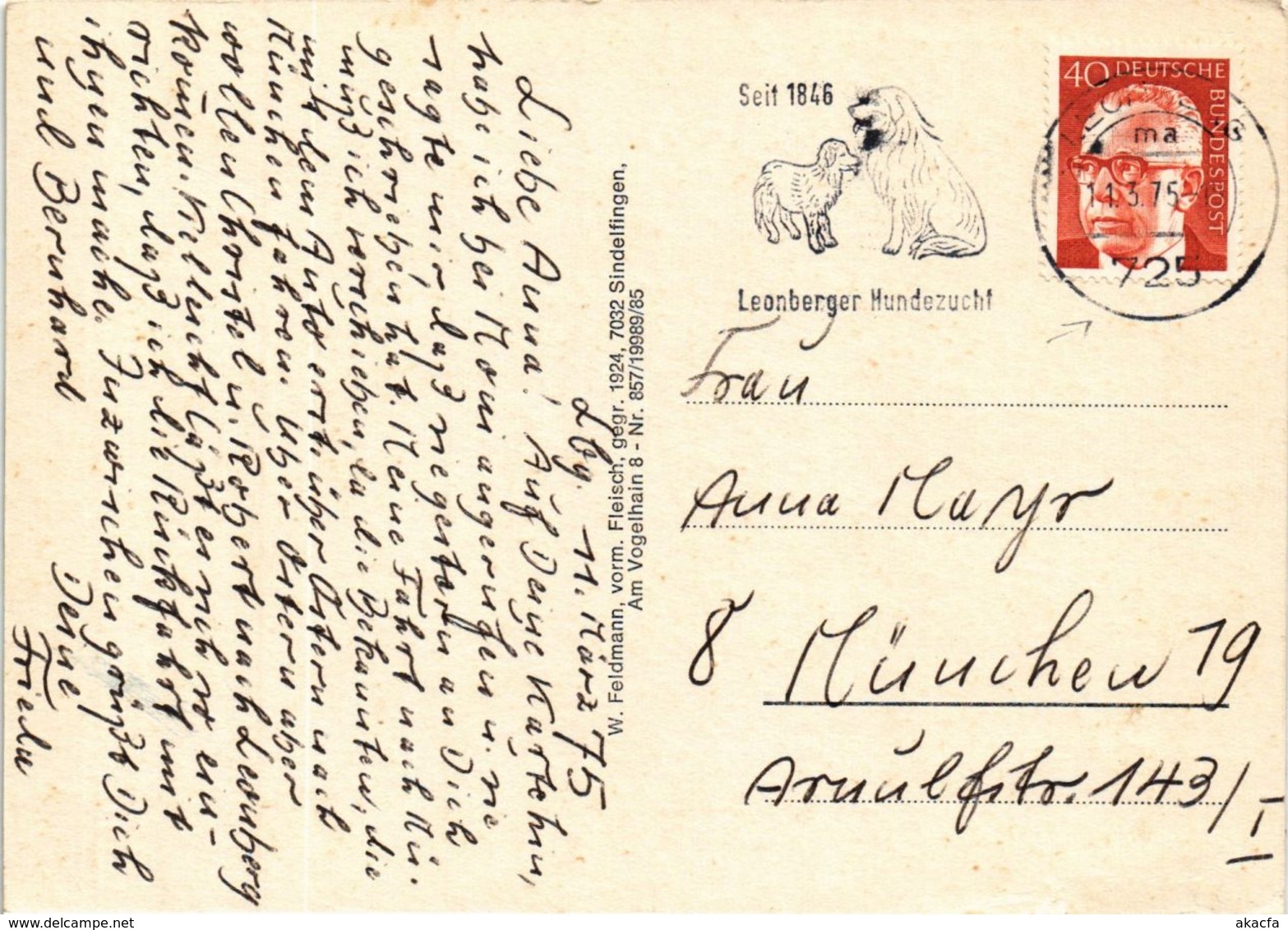 CPA AK Gruss Aus Leonberg GERMANY (932264) - Leonberg