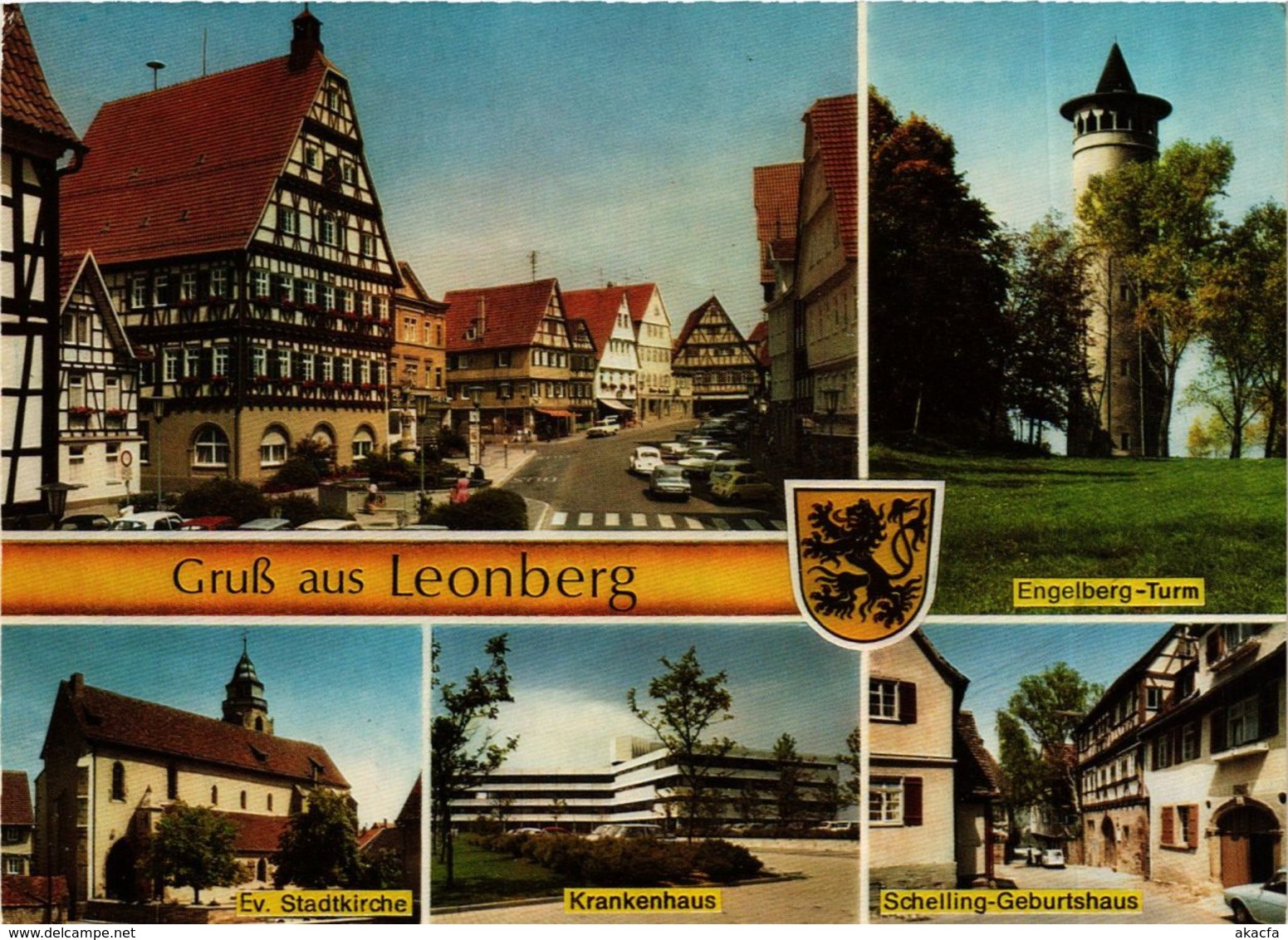 CPA AK Gruss Aus Leonberg GERMANY (932270) - Leonberg