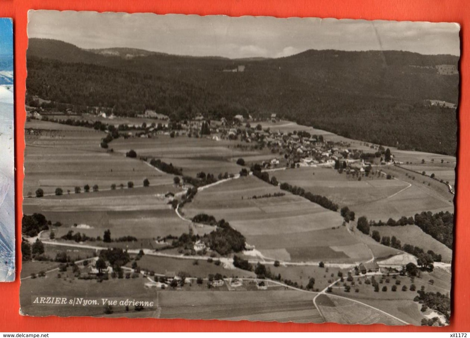 KAD-20 Arzier Sur Nyon Vue Aérienne. Deriaz 10827 Circulé Grand Format - Arzier-Le Muids