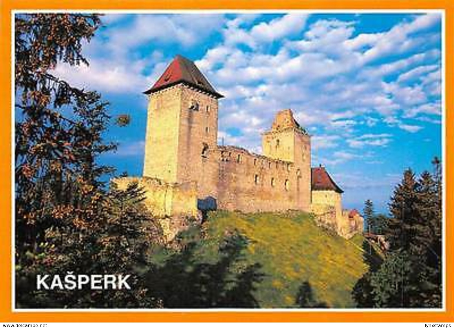 Czech R. Kasperk Ruins Of A Castle From The 14th Century Burgruine - Tchéquie