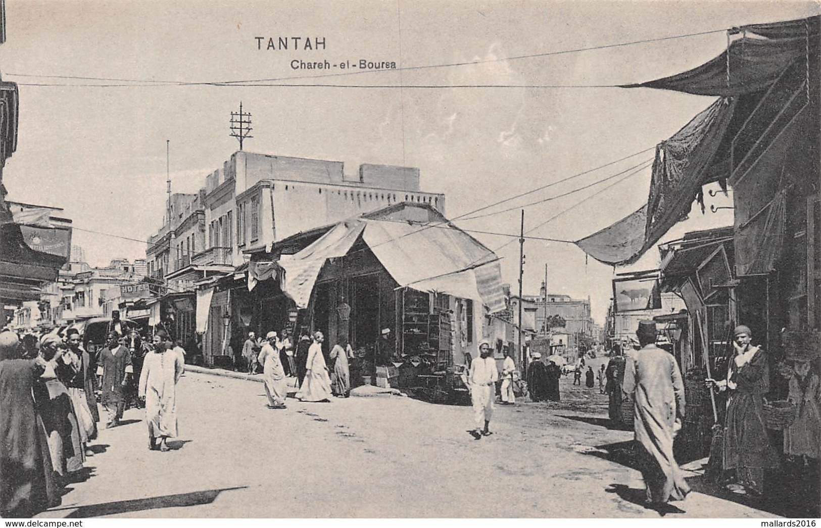 EGYPT - TANTAH - CHAREH EL BOURSA ~ AN OLD POSTCARD #99819 - Tanta