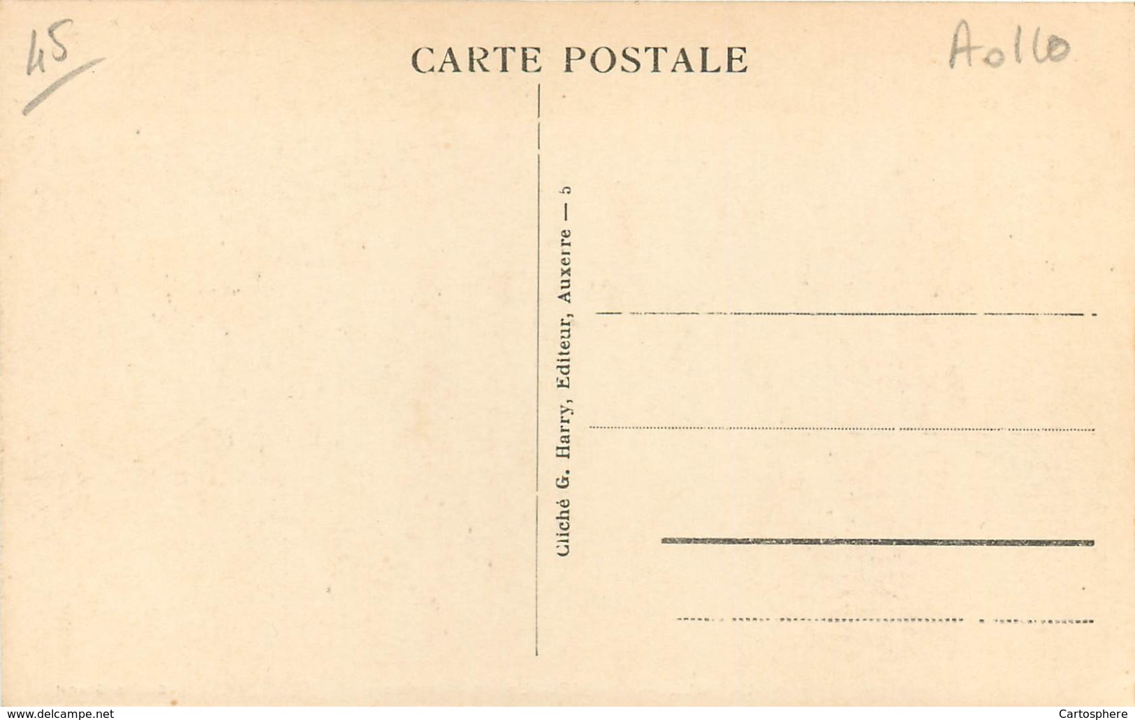 CPA 45 Loiret La Selle Sur Le Bied La Poste - Autres & Non Classés