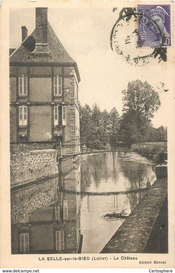 CPA 45 Loiret La Selle Sur Le Bied Le Chateau - Autres & Non Classés