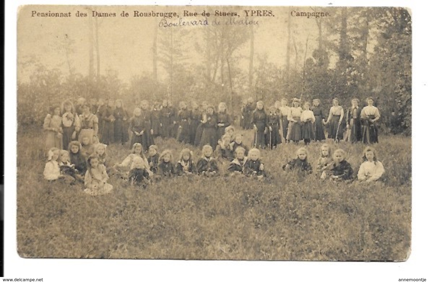 Ieper - Pensionnat Des Dames De Rousbrugge.... - Ieper