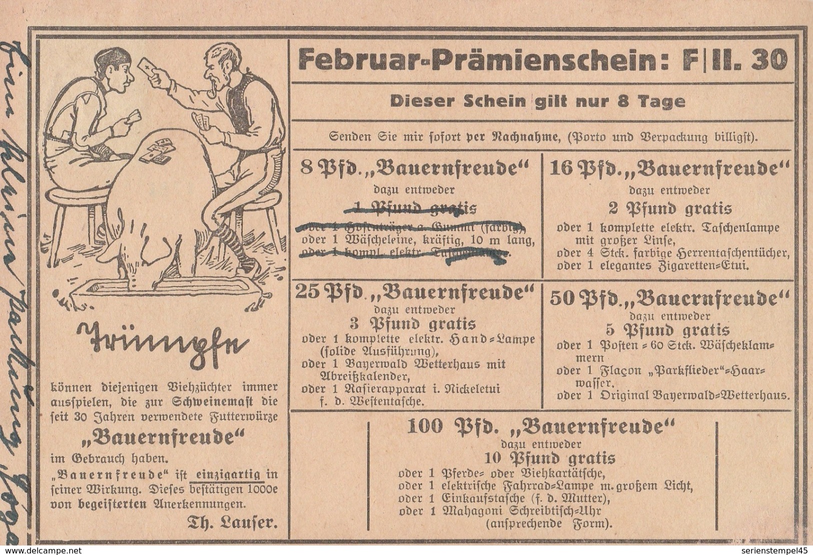 Ostpreussen Deutsches Reich Karte Mit Tagesstempel Johannisburg * Ostpr. B 1930 RB Allenstein Werbung Kartenspielen - Storia Postale