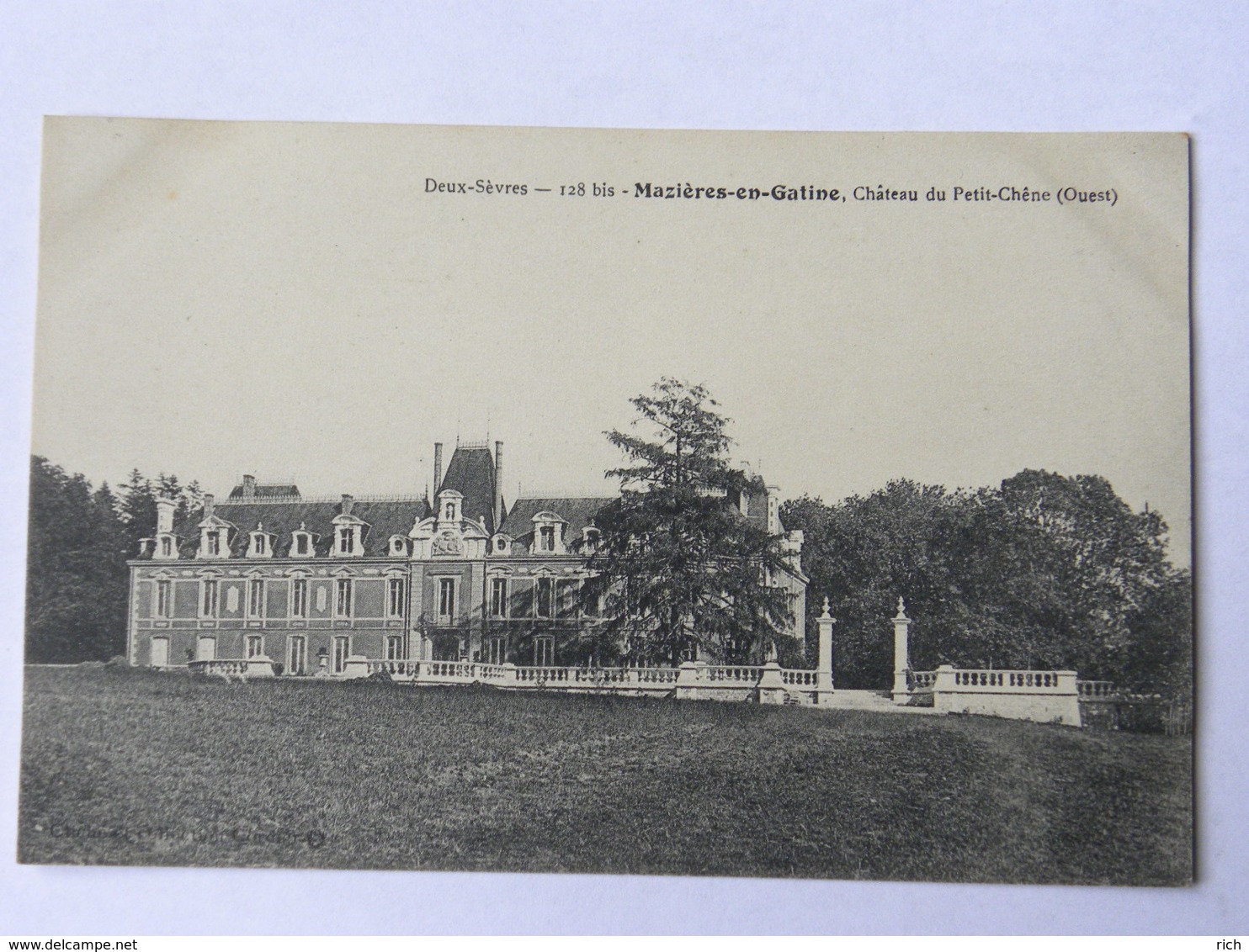 CPA (79) Deux Sèvres -  Mazières En Gatine, Château Du Petit Chêne, - Mazieres En Gatine