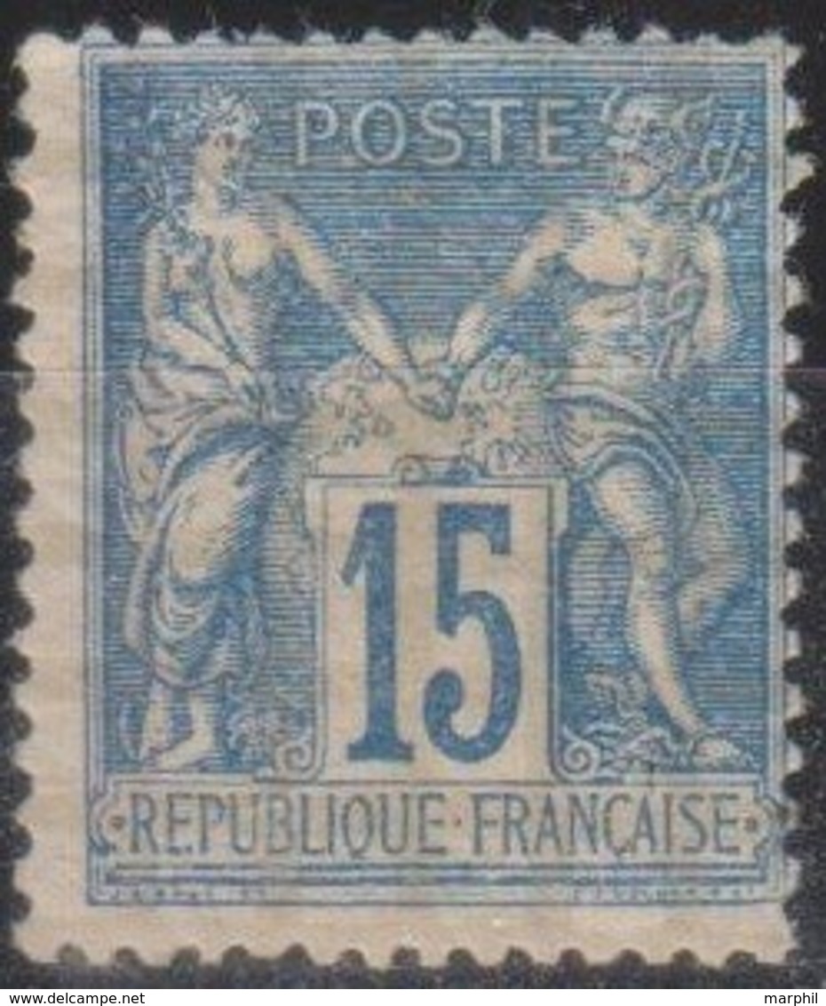 Francia 1892 YvN*101 MLH/* - 1876-1898 Sage (Tipo II)