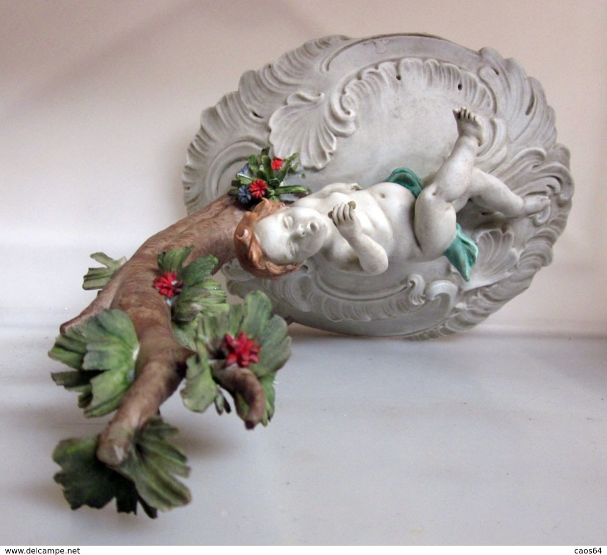 PUTTO CHERUBINO SOTTO ALBERO  VINTAGE - Zonder Classificatie