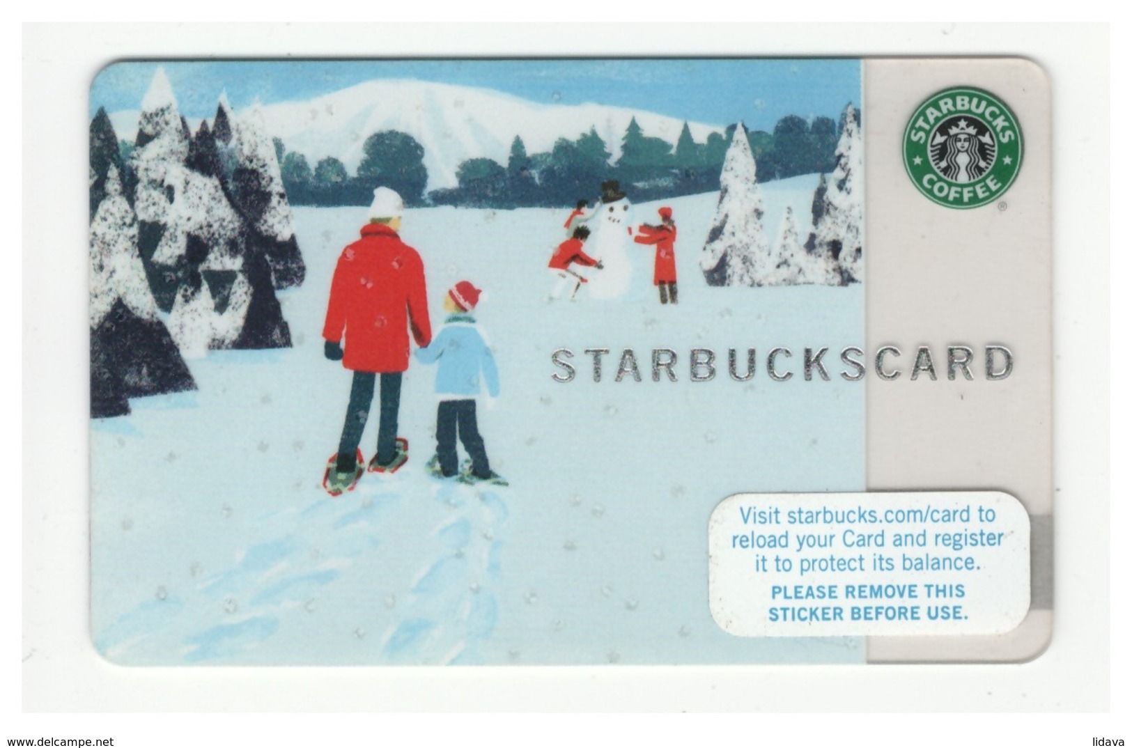 STARBUCKSCARD Starbucks Gift Card USA - 2007 6038 - Gift Cards