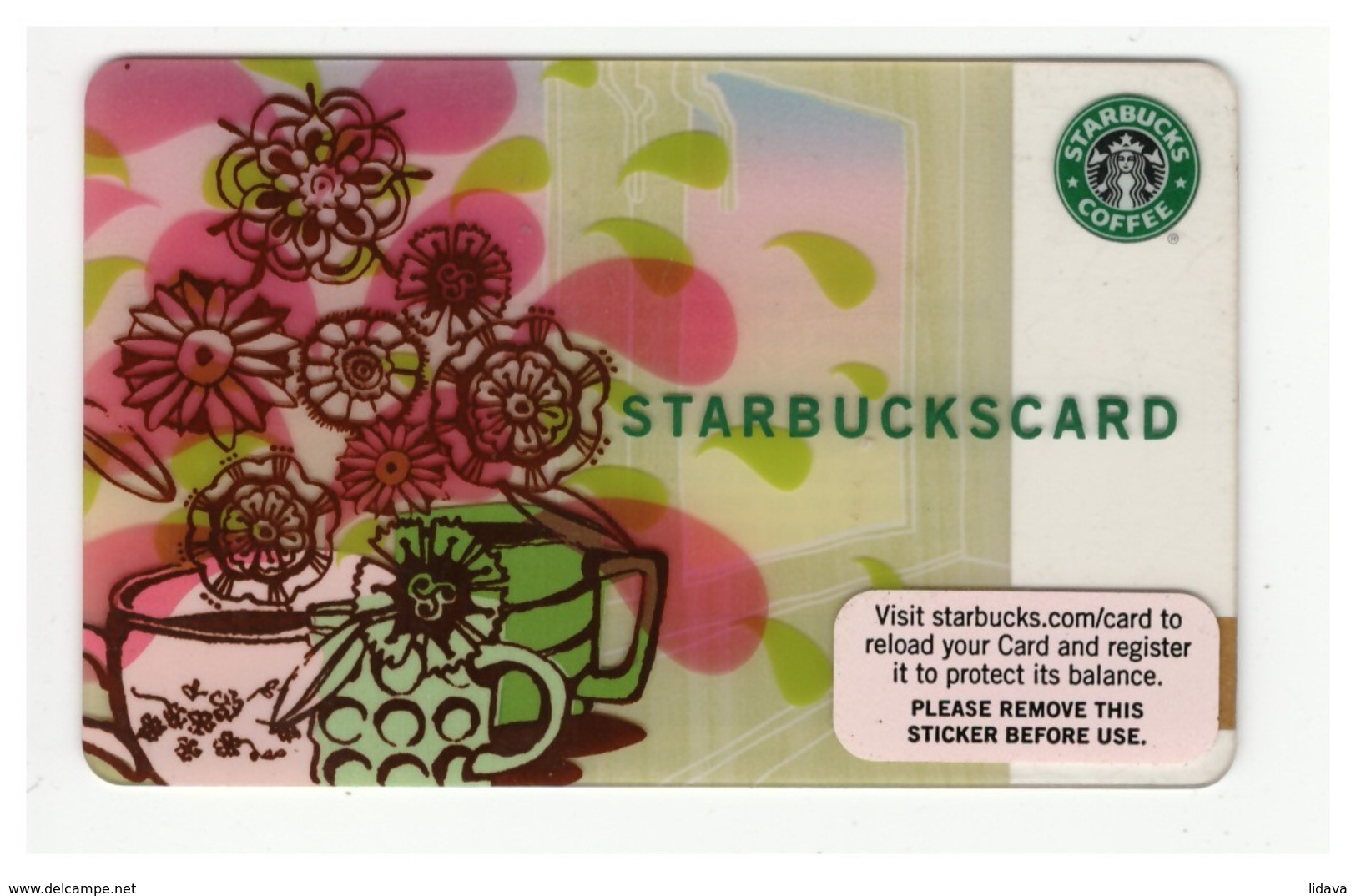 STARBUCKSCARD Starbucks Gift Card USA - 2007 6042 - Gift Cards