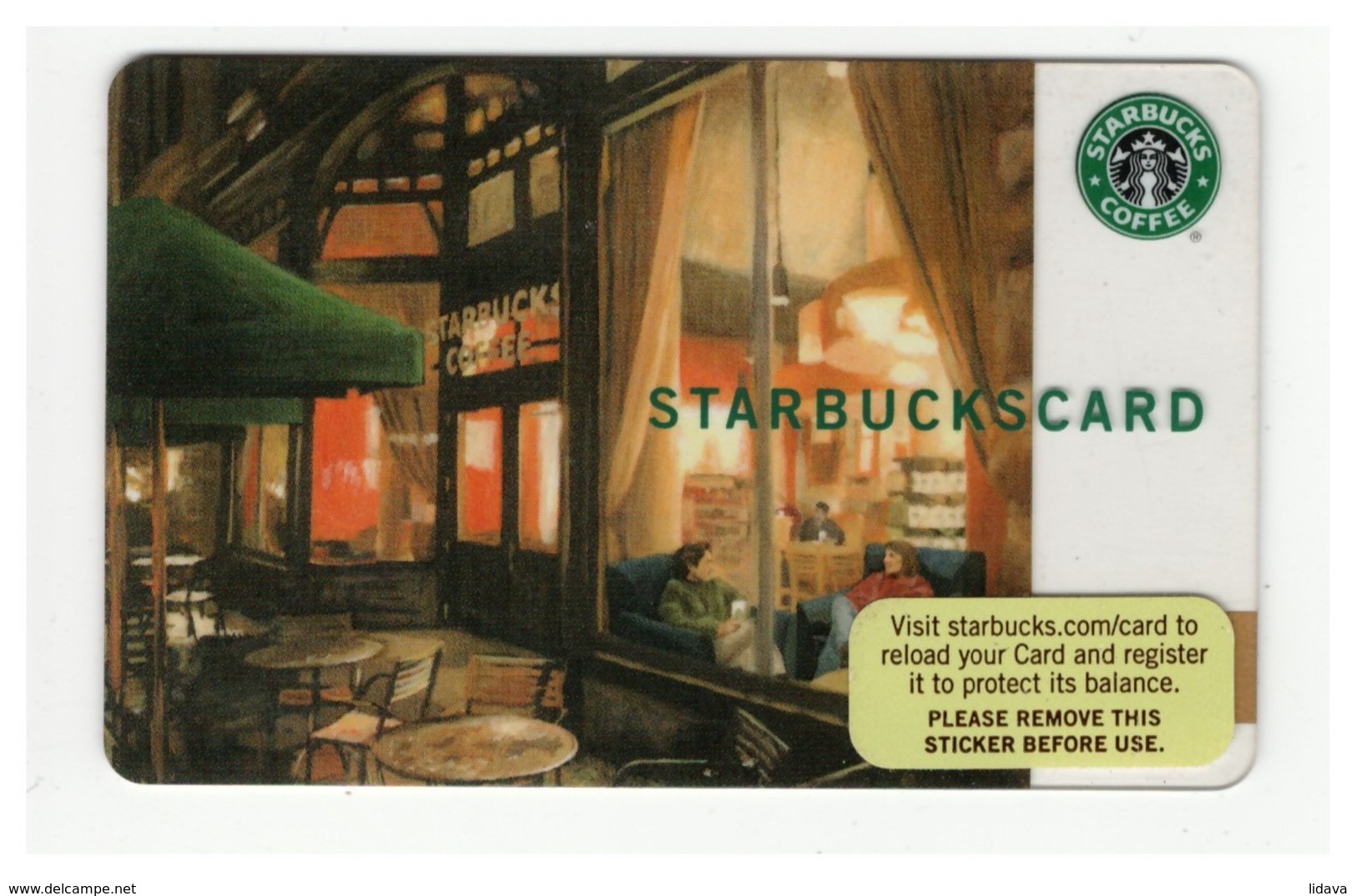 STARBUCKSCARD Starbucks Gift Card USA - 2006 6046 - Gift Cards