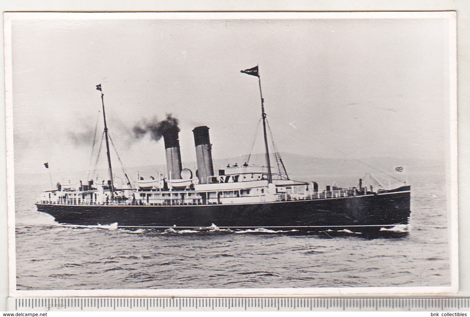 England Photo - Iron Passenger Steamer SS Tynwald (1891) - Unclassified