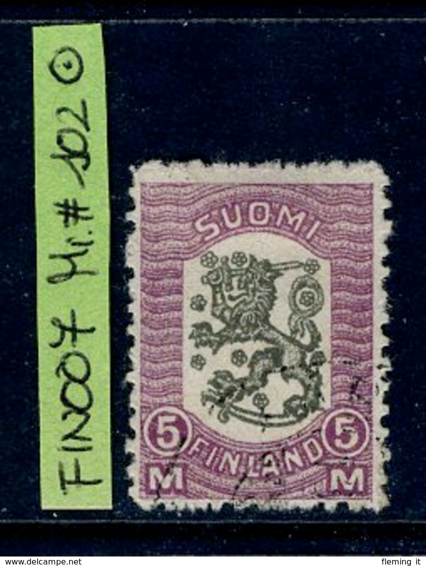 Finland - Finnland, Michel # 102 USED/Gestempelt - Used Stamps