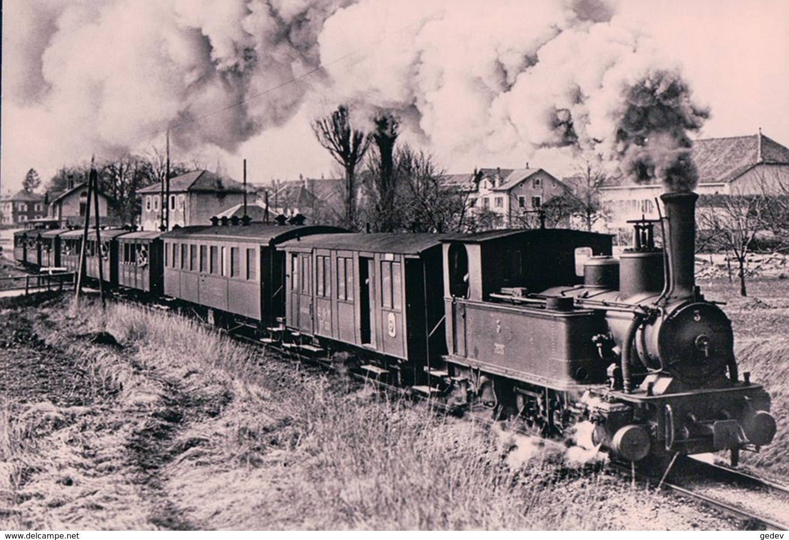 Suisse, Chemin De Fer à Vapeur Bière Apples Morges, Train Militaire à Bière Photo 1930 Retirage BVA, BAM 28.3 - Apples