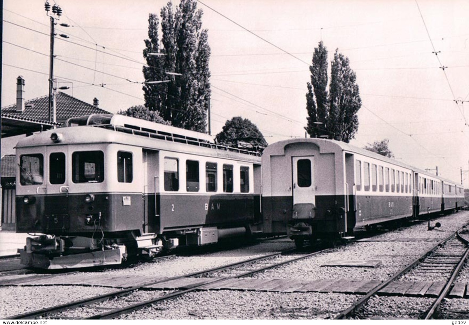 Suisse, Chemin De Fer Bière Apples Morges, Trains à Bière Photo 1967 BVA, BAM 28.1 - Apples