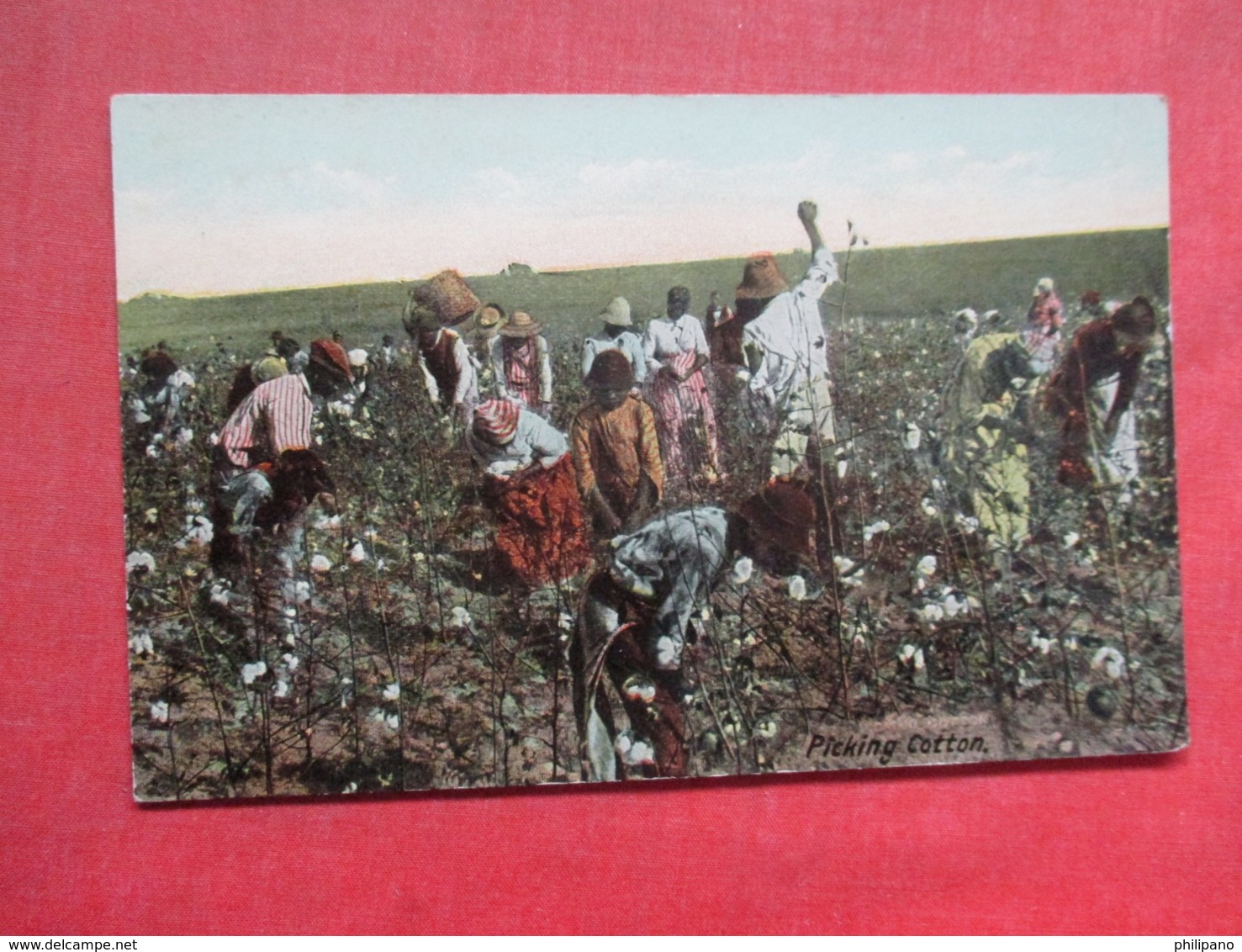 Black Americana   Picking Cotton  Ref 3722 - Black Americana