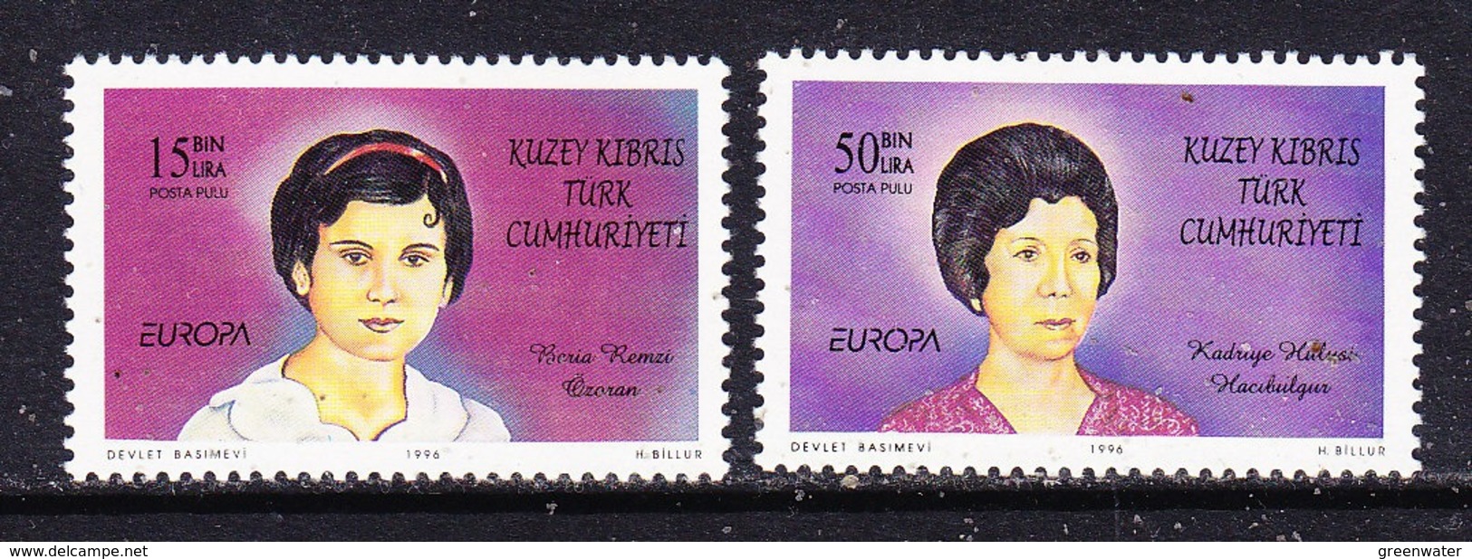 Europa Cept 1996 Northern Cyprus 2v  ** Mnh (45223A) - 1996