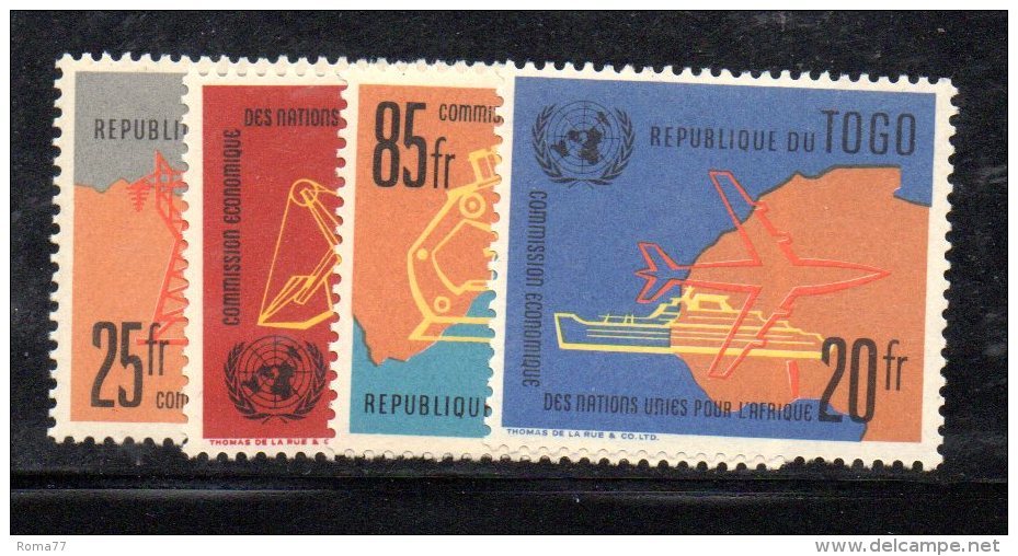 GF923 - TOGO , Serie  N. 340//43  ***  MNH  Onu - Togo (1960-...)