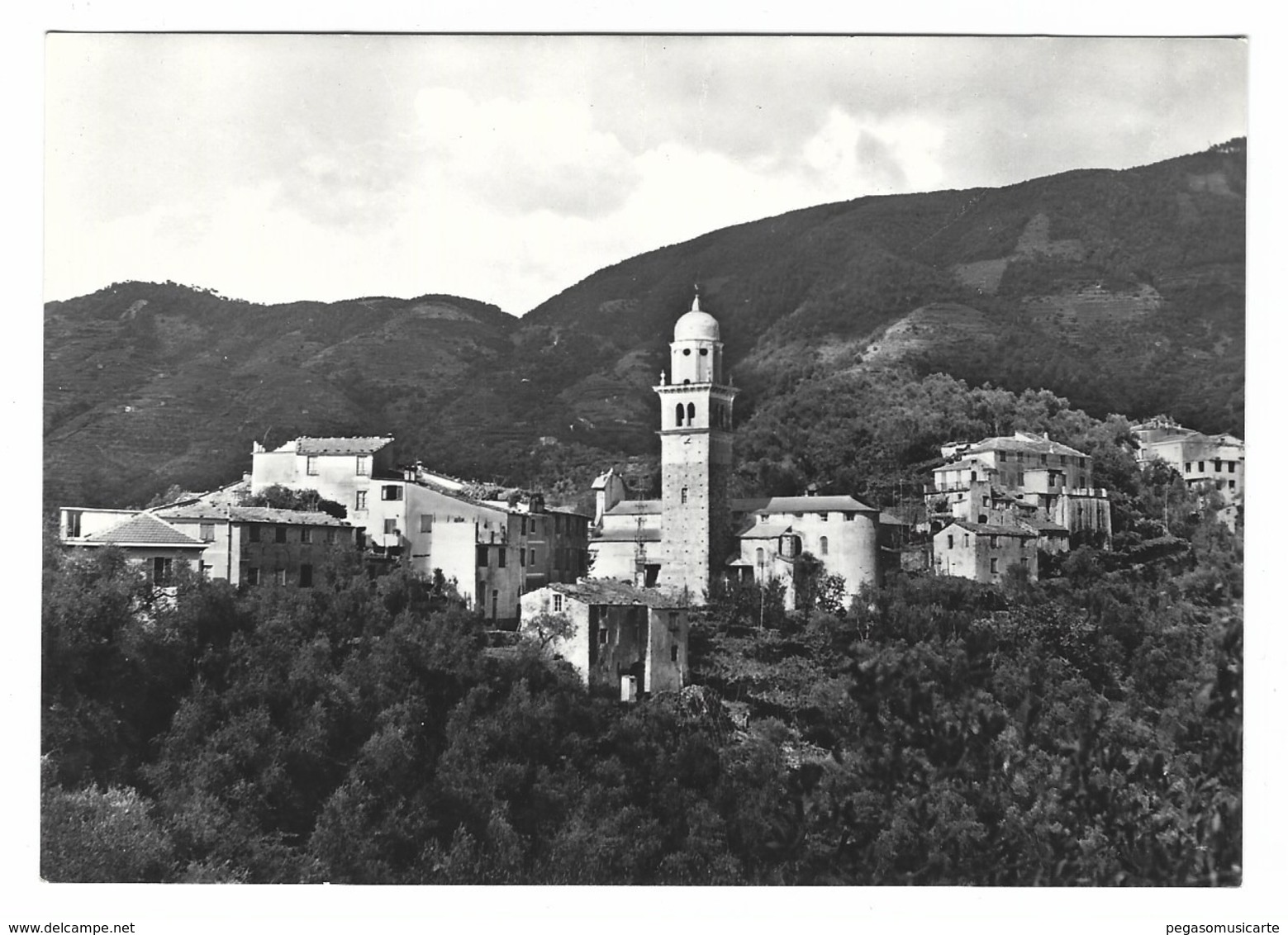 1160 - MONTALE DI LEVANTO LA SPEZIA PANORAMA 1950 CIRCA - La Spezia