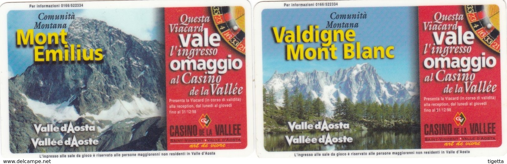 VIACARD COMUNITA MONTANA VALDIGNE MONT BLANC E MONT EMILIUS VALLE D' AOSTA - Altri & Non Classificati