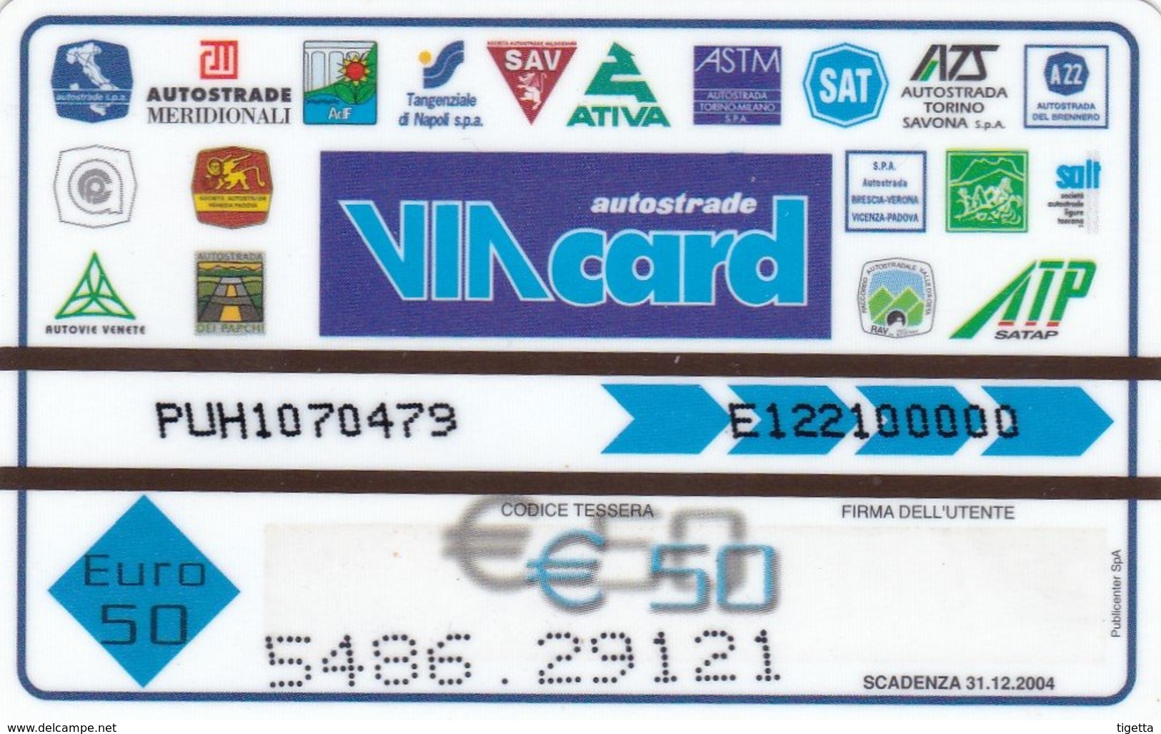 VIACARD GENNAIO 2002 L' ALBA DELL' EURO - Altri & Non Classificati