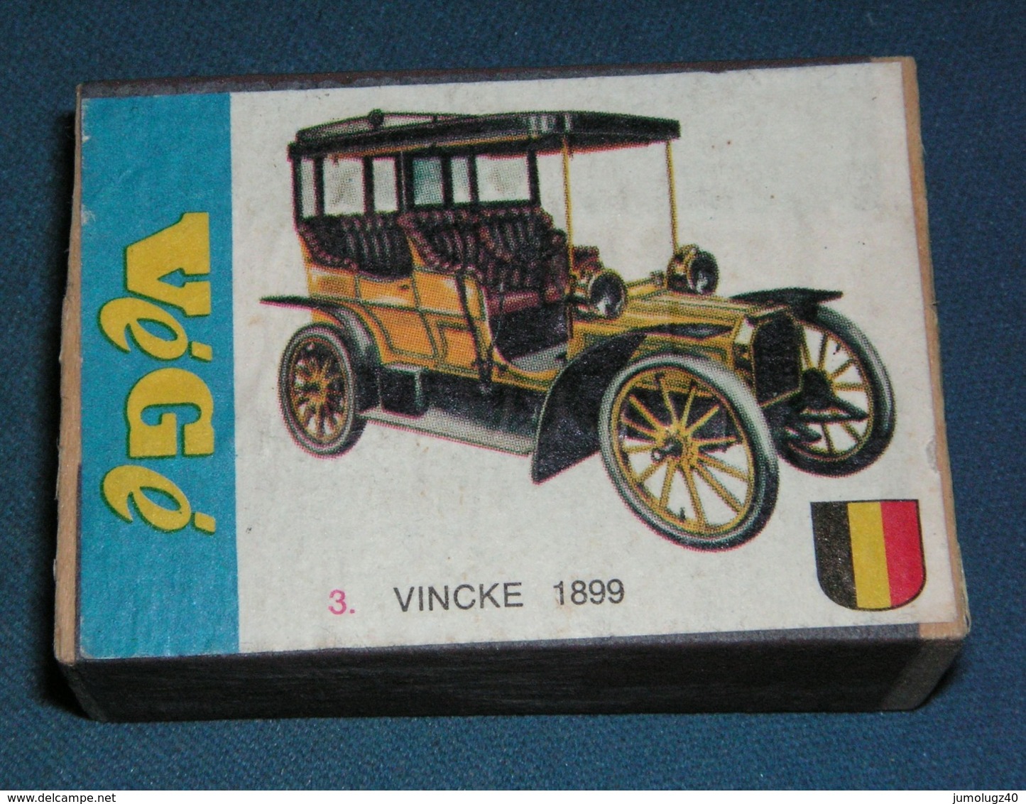 Boite D'allumettes : Voitures : Vincke 1899 - Boites D'allumettes - Etiquettes