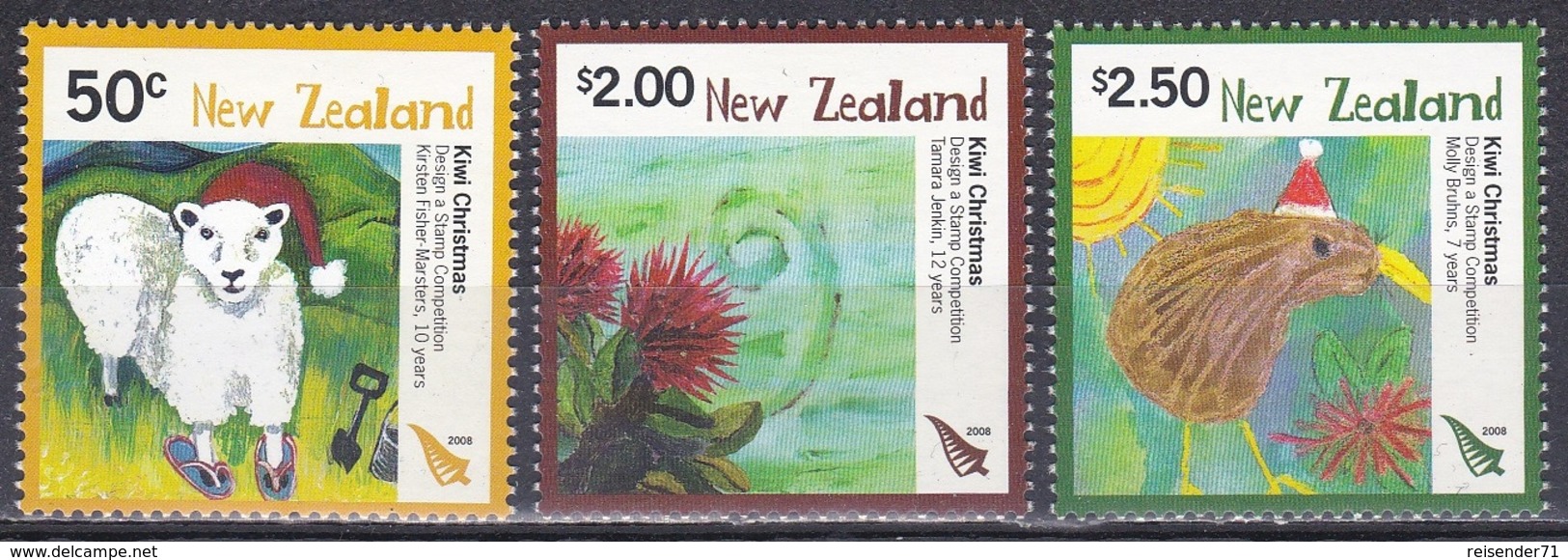 Neuseeland New Zealand 2008 Religion Christentum Weihnachten Christmas Noel Navidad Natale Kinder Children, Mi. 2548-0** - Nuevos