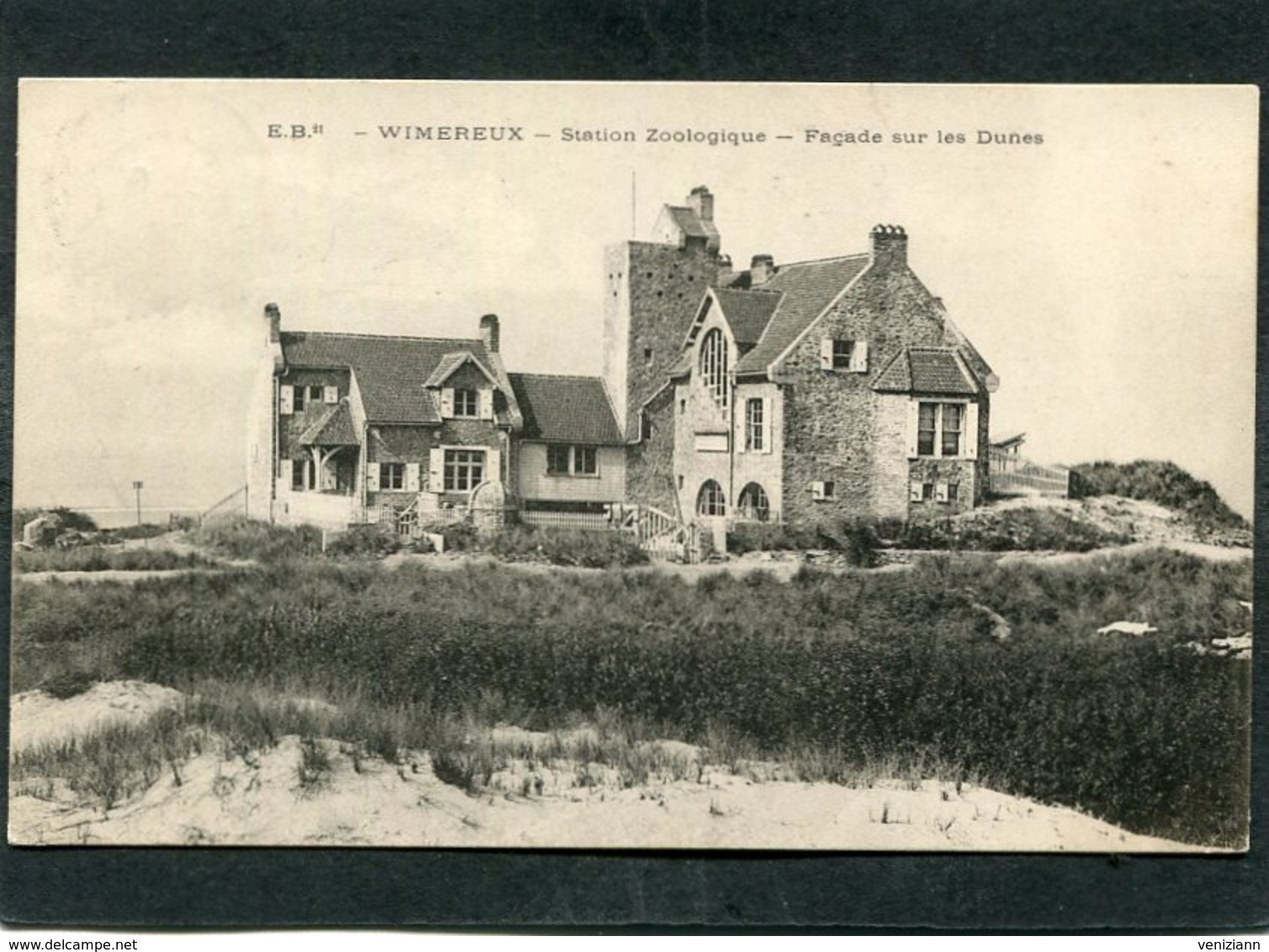 CPA - WIMEREUX - Station Zoologique - Façade Sur Les Dunes - Autres & Non Classés