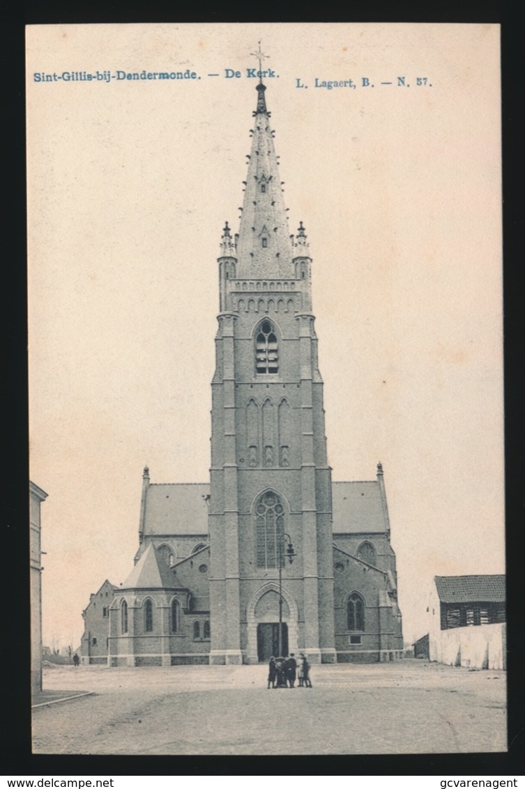 SINT GILLES BIJ DENDERMONDE  DE KERK - Sint-Gillis-Waas